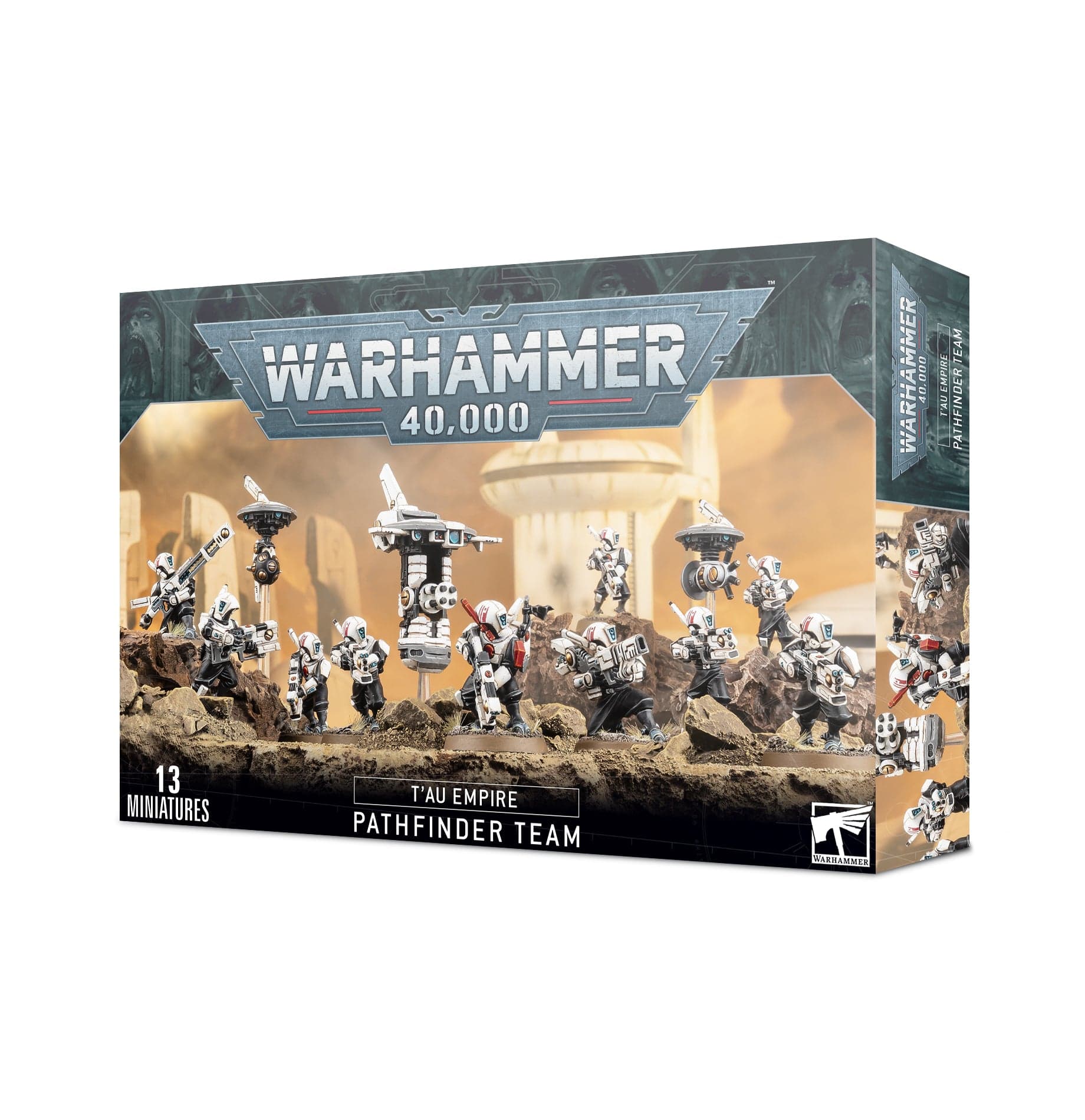 T'au Empire Pathfinder Team.