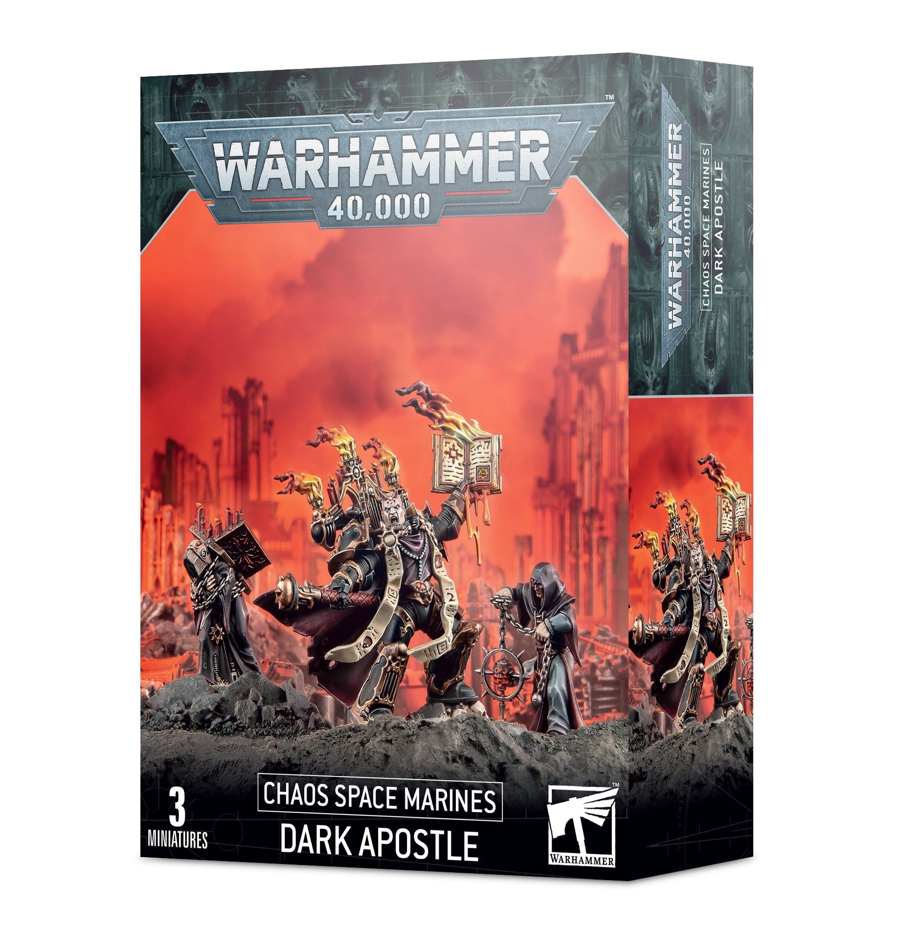 Chaos Space Marines Dark Apostle.