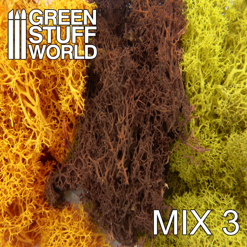 GSW Scenery Moss - Yellow and Brown Mix