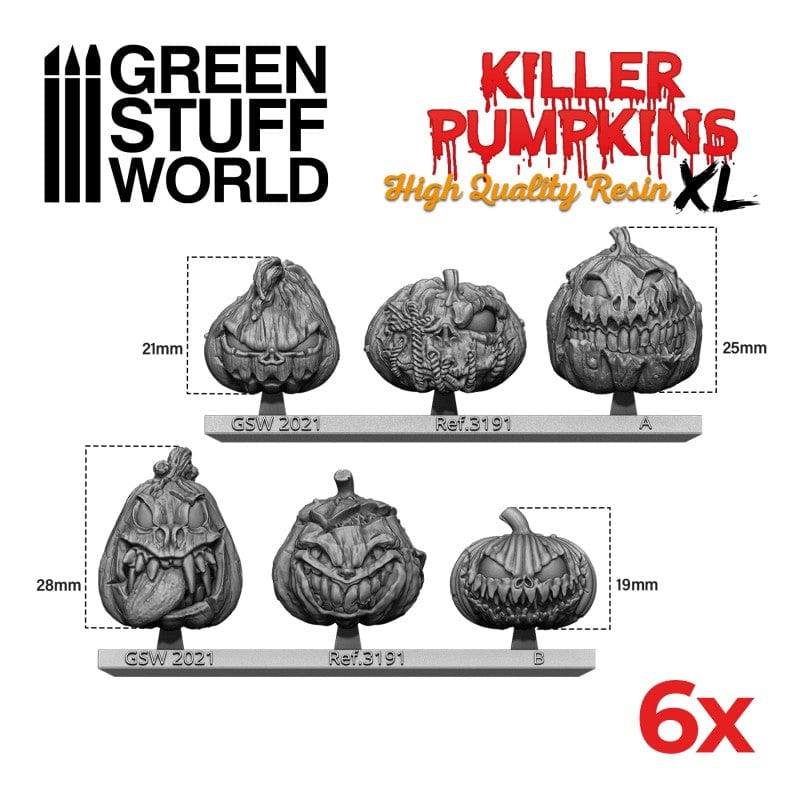 GSW Resin Miniature Killer Pumpkins - Large