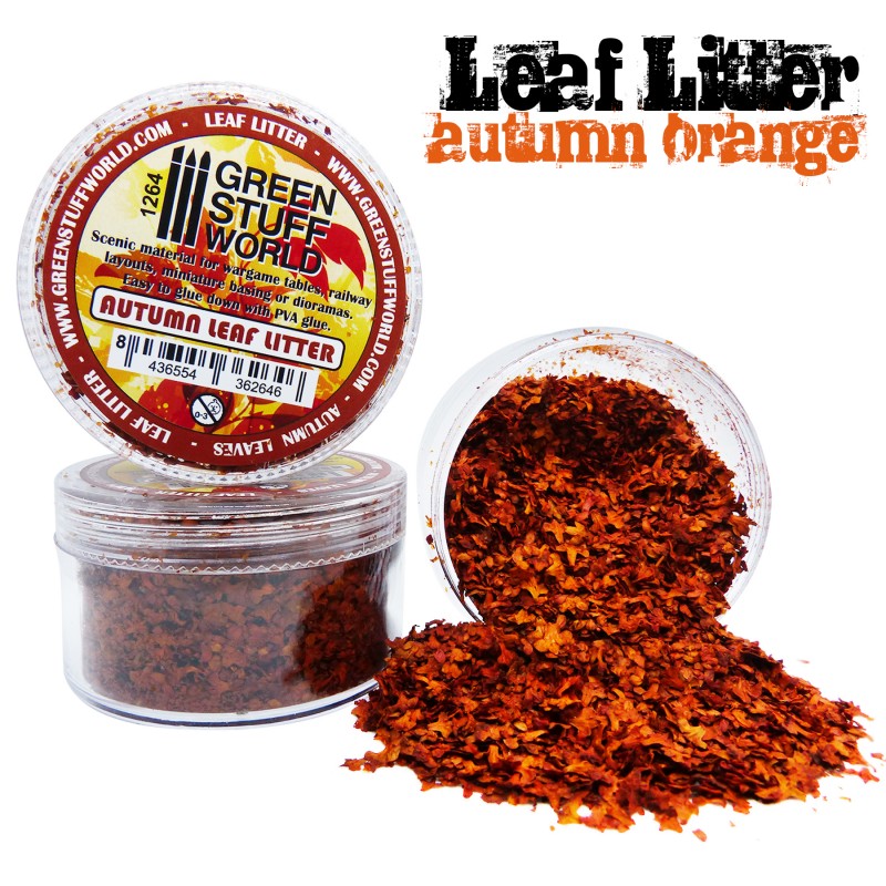 GSW Leaf Scatter Litter - Autumn Orange