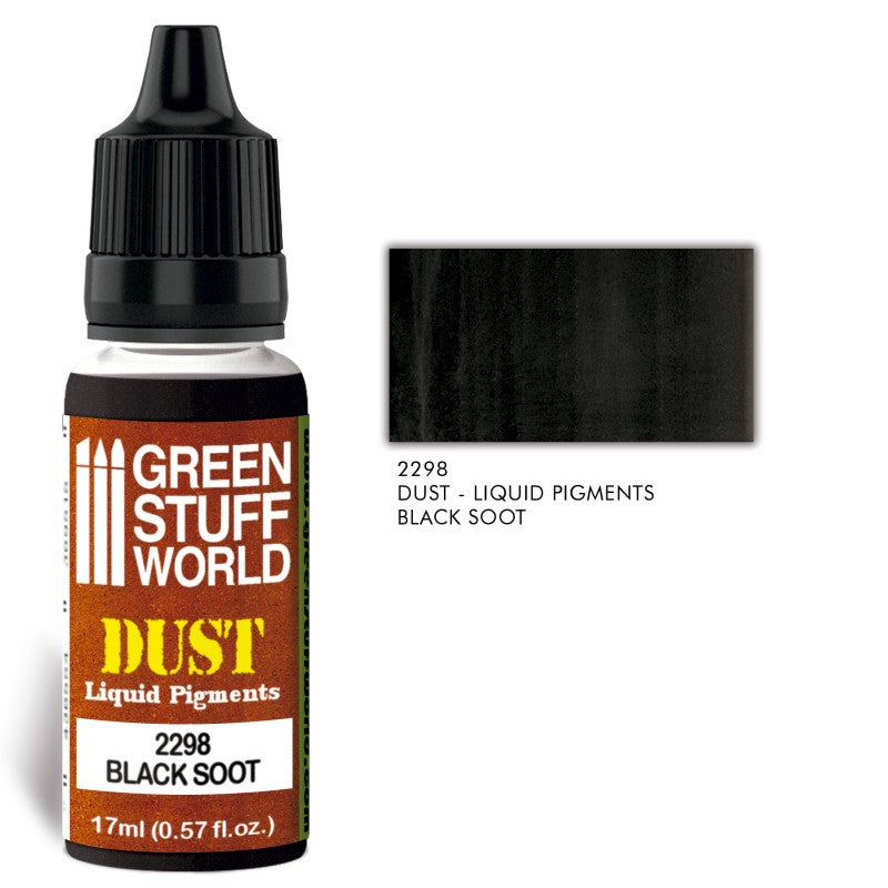 GSW Liquid Pigments - Black Soot 17ml