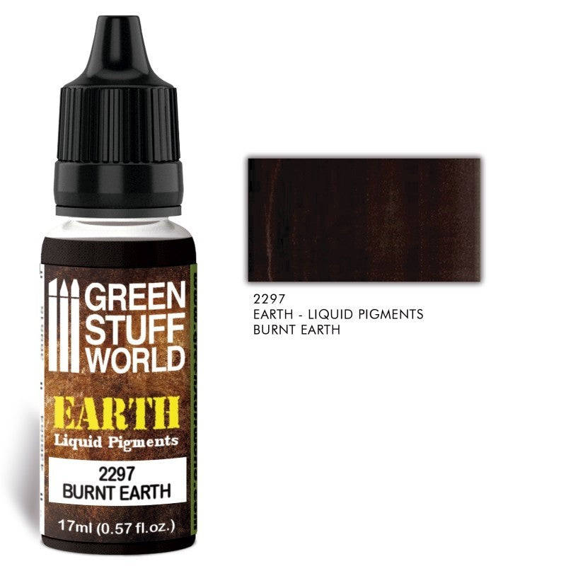 GSW Liquid Pigments - Burnt Earth 17ml