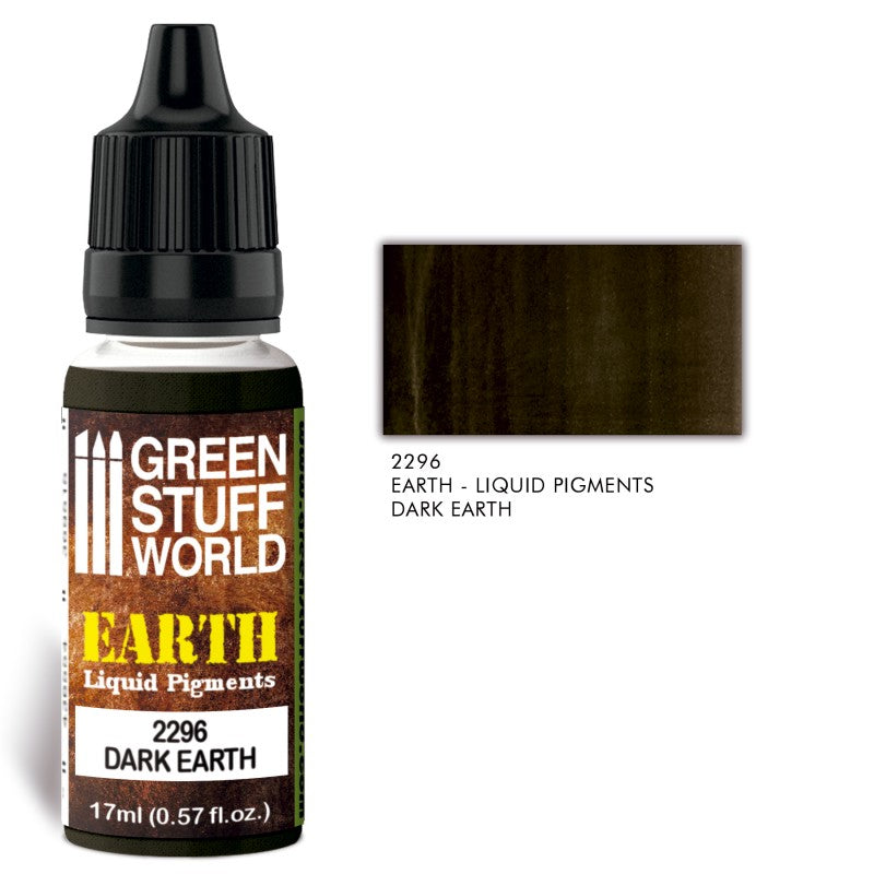 GSW Liquid Pigments - Dark Earth 17ml