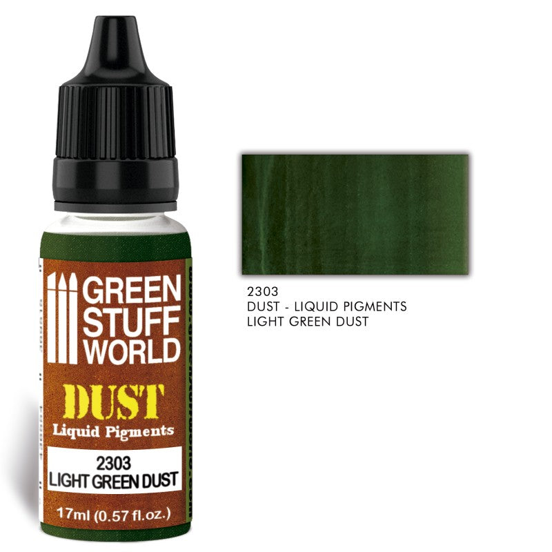 GSW Liquid Pigments - Light Green Dust 17ml