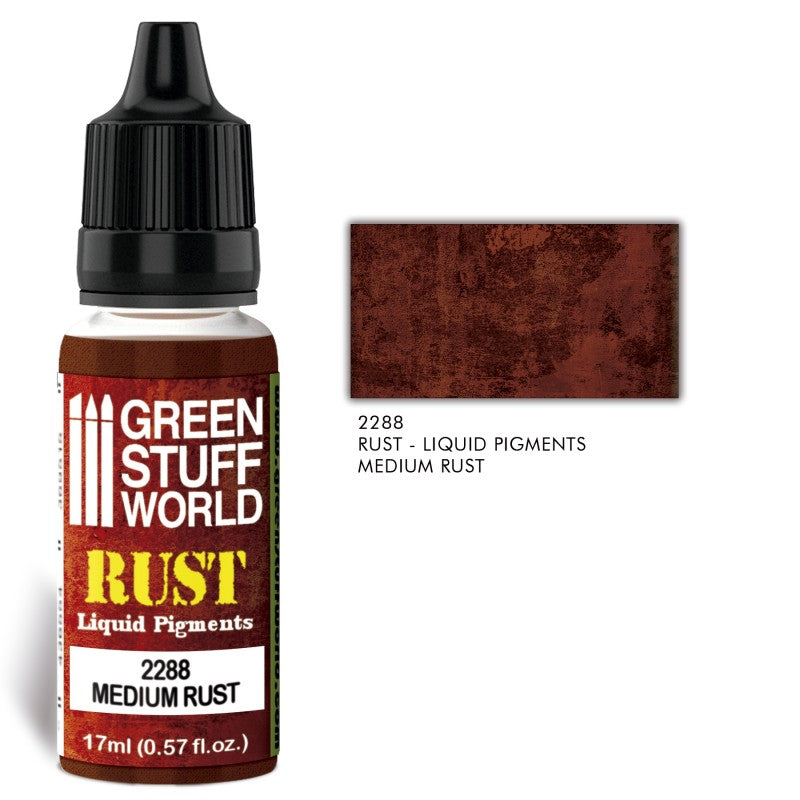 GSW Liquid Pigments - Medium Rust 17ml