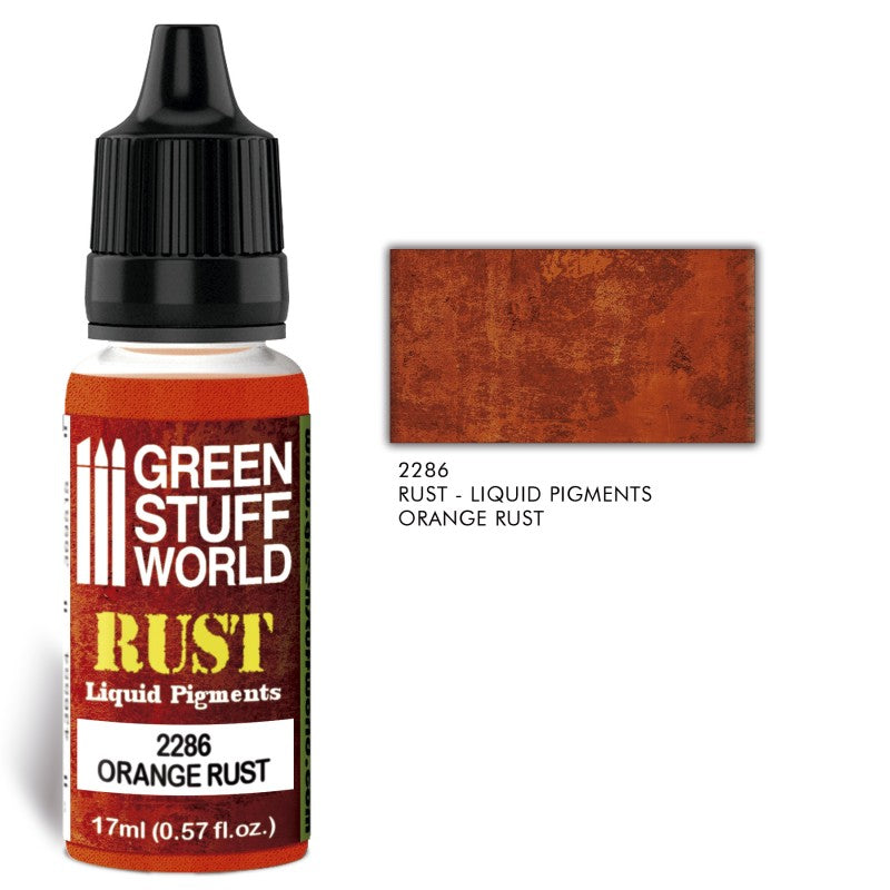 GSW Liquid Pigments - Orange Rust 17ml