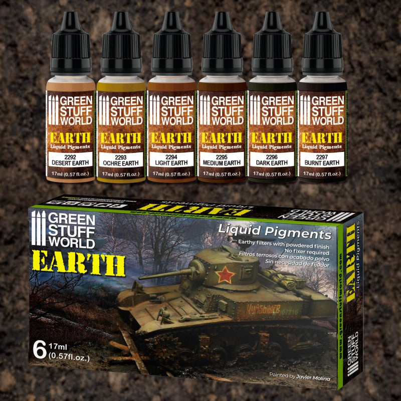 GSW Liquid Pigments Set Earth