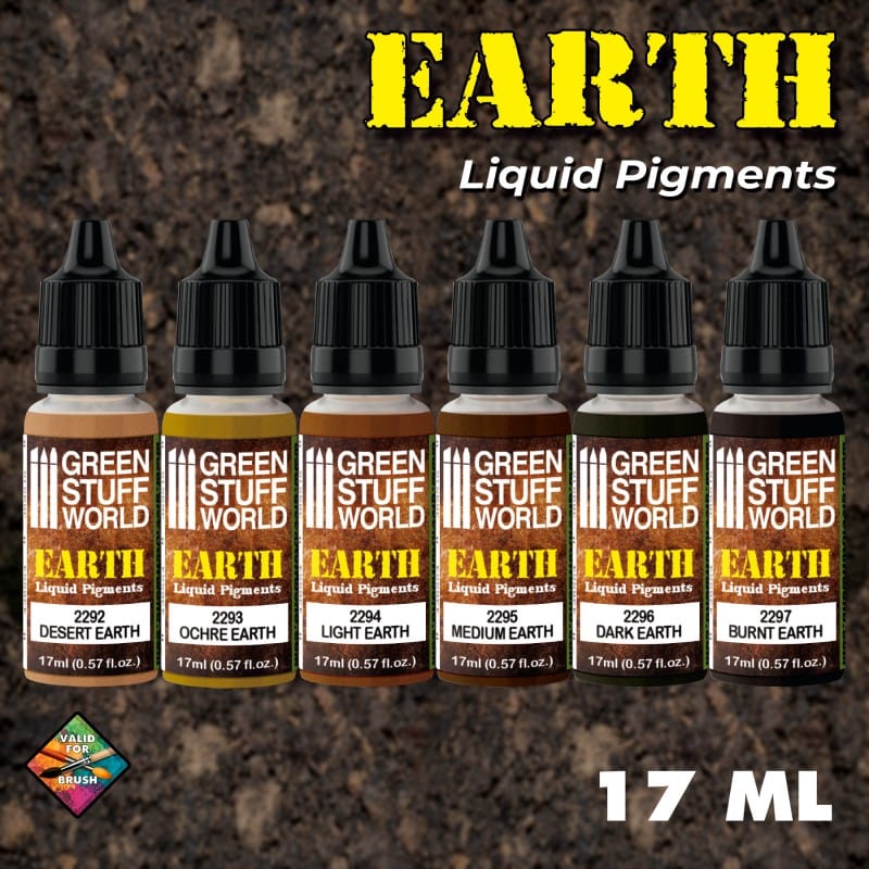 GSW Liquid Pigments Set Earth