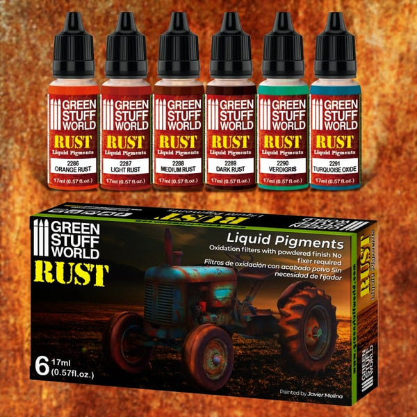 GSW Liquid Pigments Set Rust
