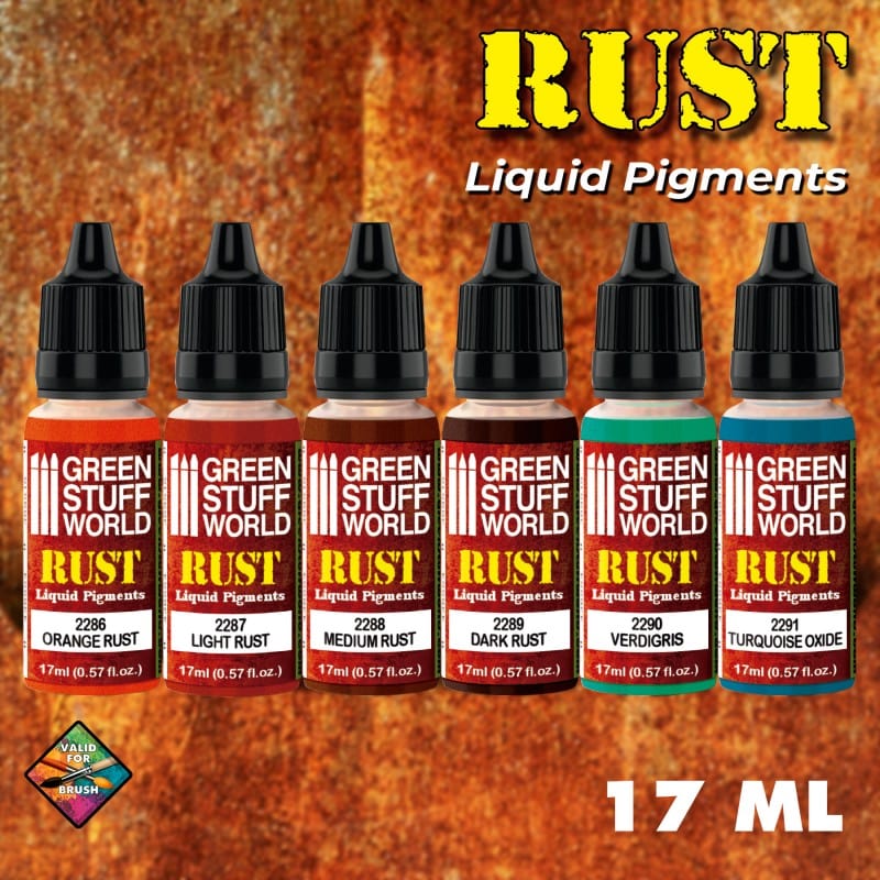 GSW Liquid Pigments Set Rust