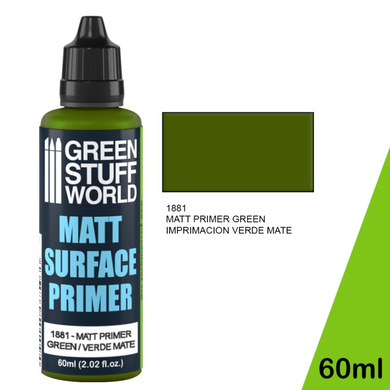 GSW Matt Surface Primer 60ml - Green