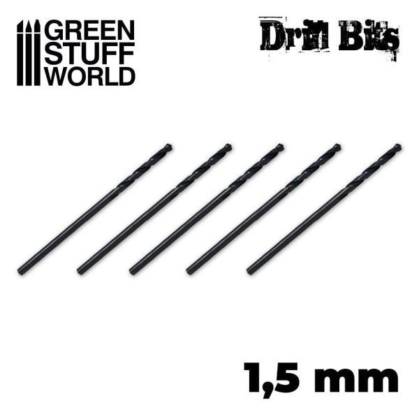GSW Drill Bits x5 - 1.5mm