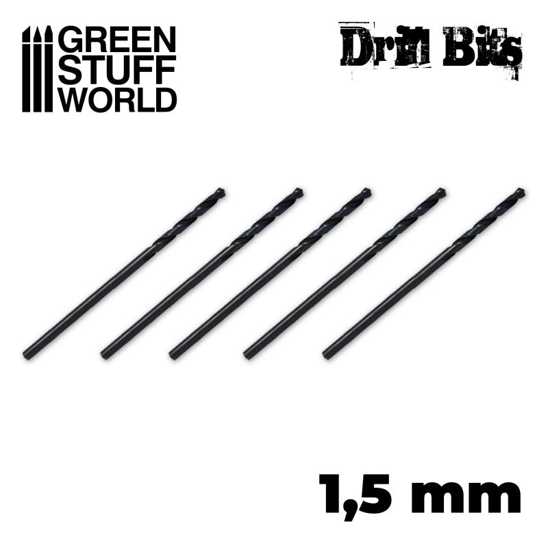 GSW Drill Bits x5 - 1.5mm