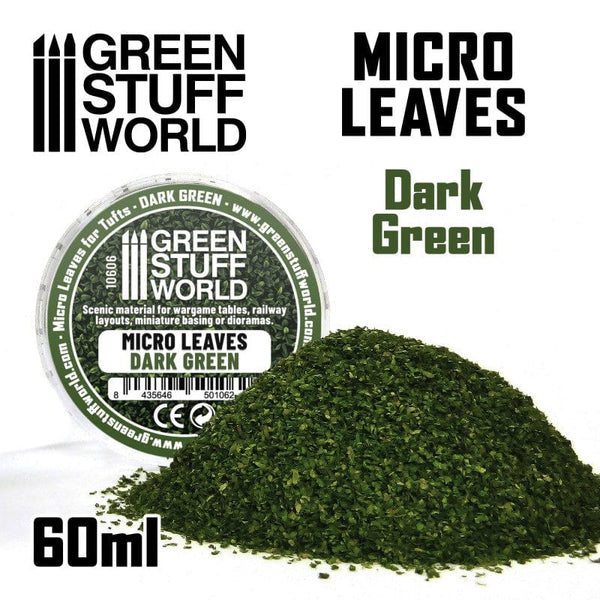 GSW Micro Leaves - Miniature Leaves - Dark Green