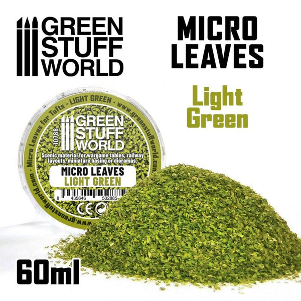 GSW Micro Leaves - Miniature Leaves - Light Green