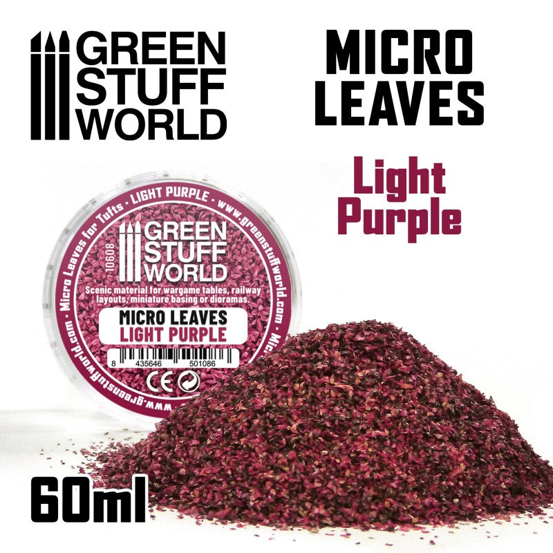 GSW Micro Leaves - Miniature Leaves - Light Purple