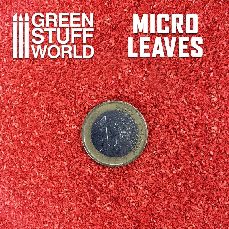 GSW Micro Leaves - Miniature Leaves - Red