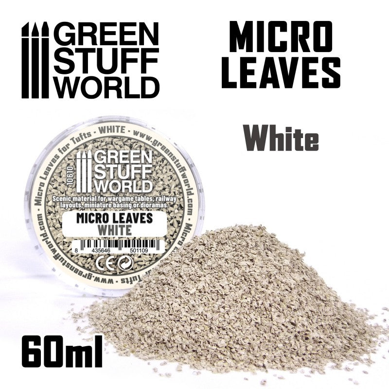 GSW Micro Leaves - Miniature Leaves - White