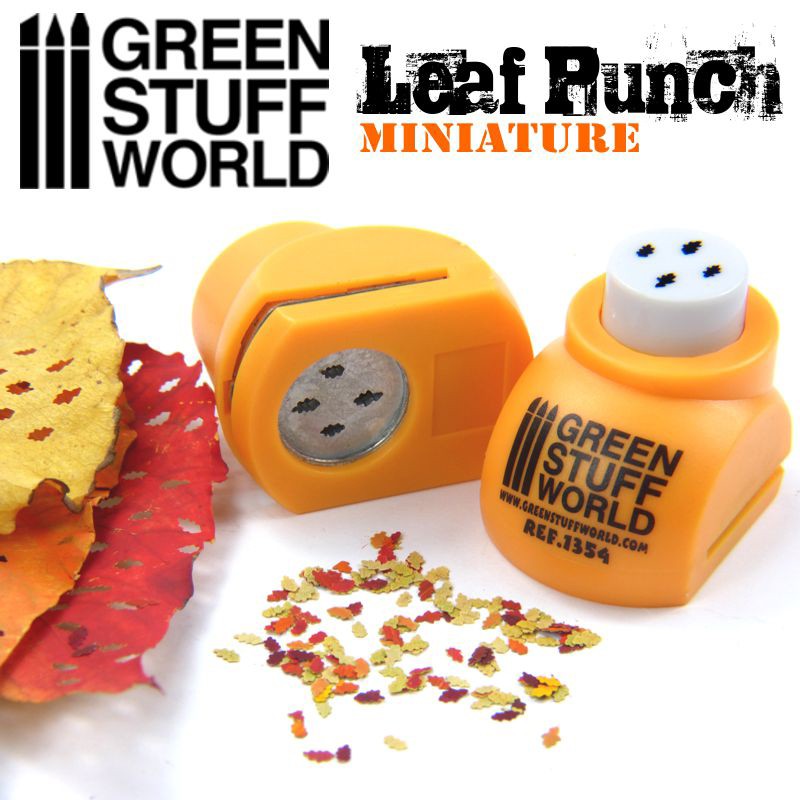 GSW Miniature Leaf Punch ORANGE