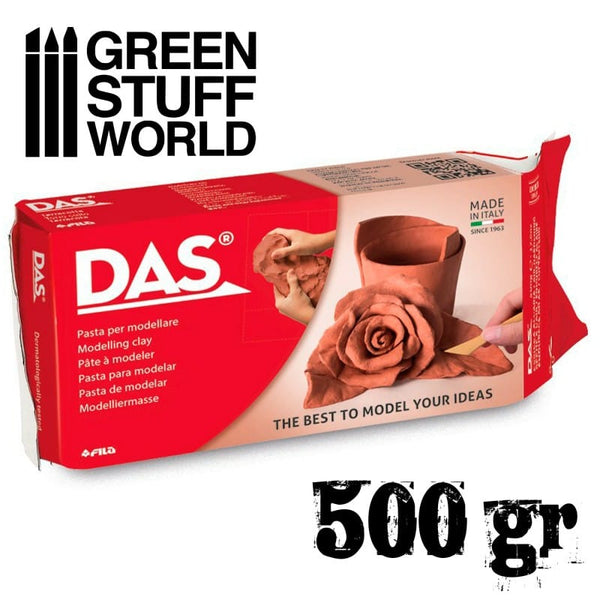 Modelling clay DAS - Terracotta - 500gr.