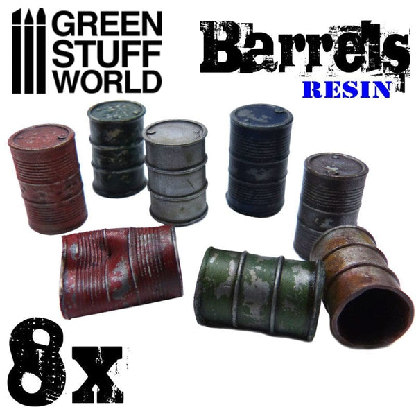 GSW Resin Metal Barrels set