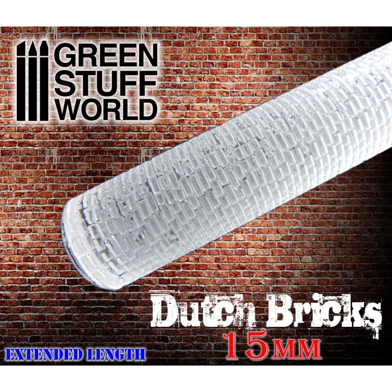 GSW Rolling Pin - Dutch Bricks 15mm