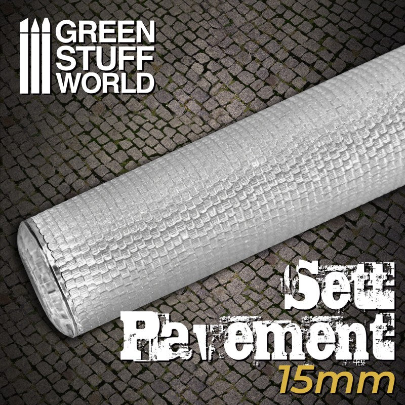 GSW Rolling Pin - Sett Pavement 15mm