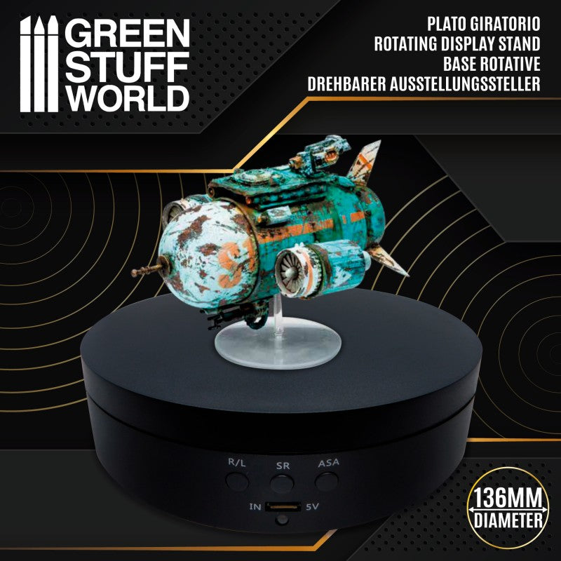 GSW Rotating Display Turntable - 136mm