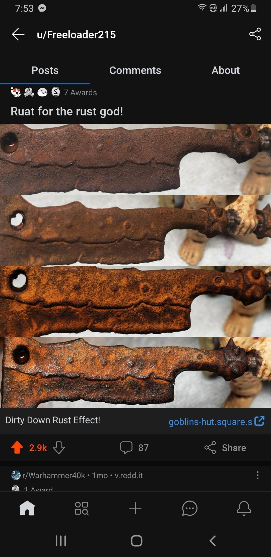 Rust Lab Yellow Create Dirty Down DUO - Rust & Yellow Rust paints - Ultra Realistic Effects f