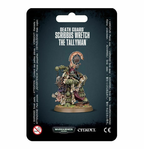 Death Guard Scribbus Wretch, the Tallyman
