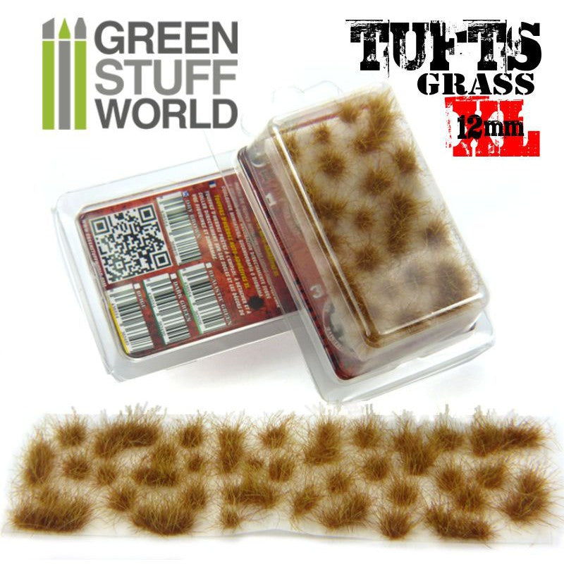 GSW Grass Tufts 12mm - DRY BROWN