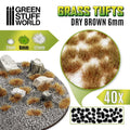 GSW Grass Tufts 6mm - Dry Brown
