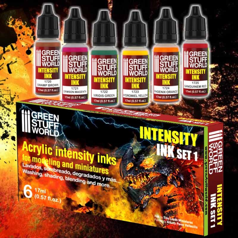 GSW Acrylic Paint Set - Inktensity Inks #1