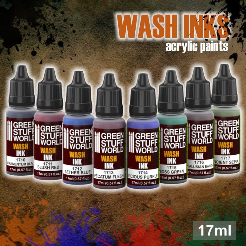 GSW Acrylic Paint Set - Wash Inks