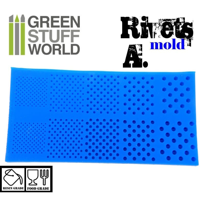 GSW Silicone Mold - Rivets