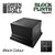 Display Plinths - Square Top - Black - 8x8cm DISCOUNTED