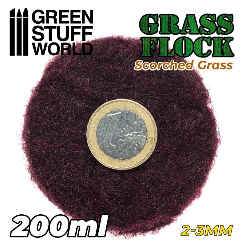 GSW Static Grass Flock 2-3mm - Scorched brown 200ml