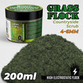 GSW Static Grass Flock 4-6mm - Countryside Scrub 200ml