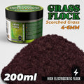GSW Static Grass Flock 4-6mm - Scorched Brown 200ml