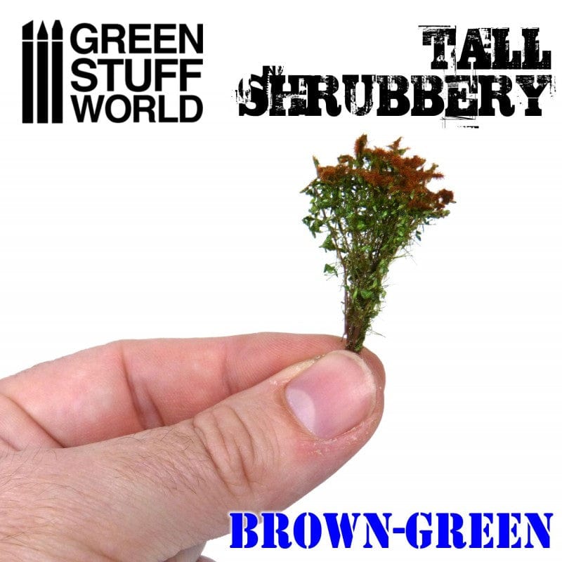 GSW Tall Shrubbery - Brown Green
