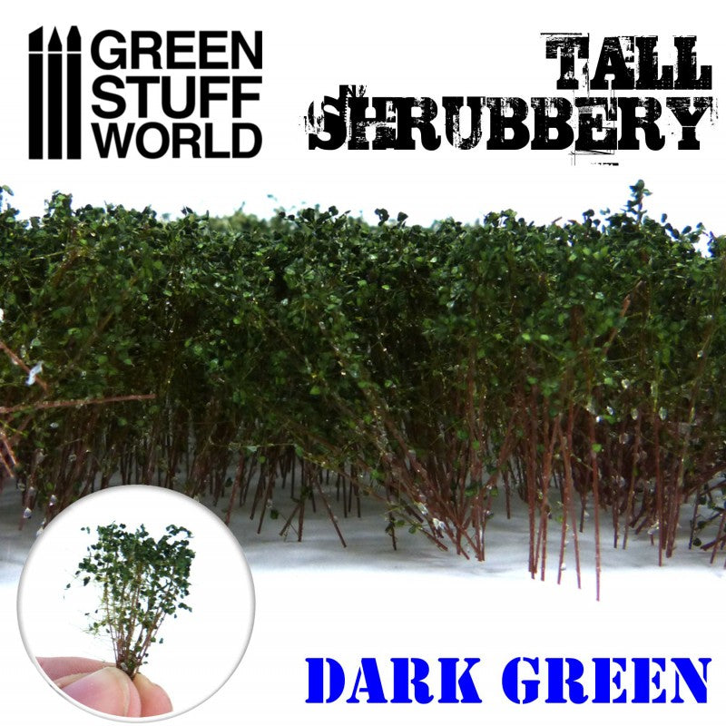 GSW Tall Shrubbery - Dark Green