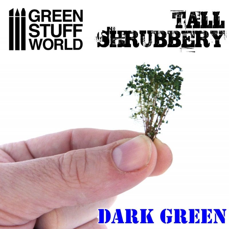 GSW Tall Shrubbery - Dark Green