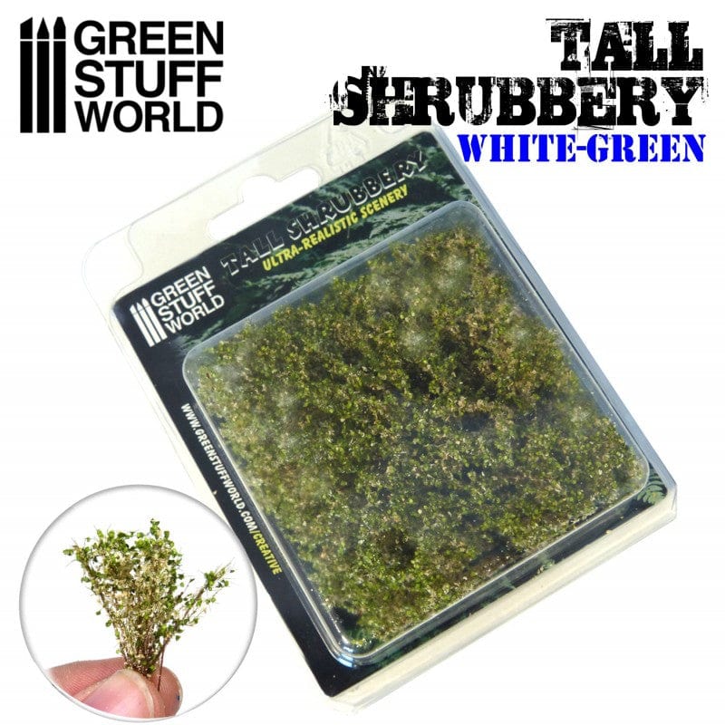 GSW Tall Shrubbery - White Green