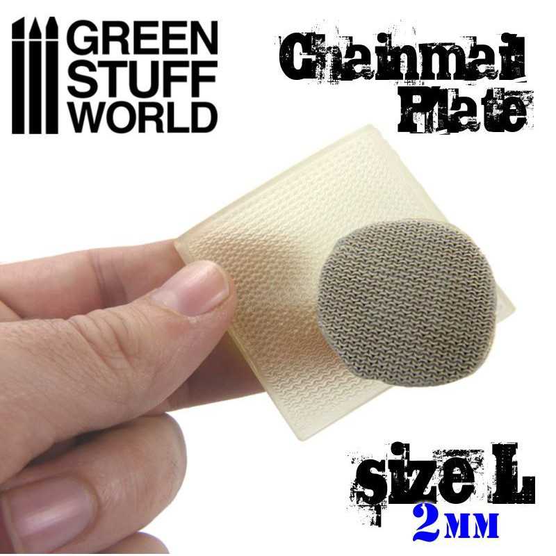 GSW Texture Plates - Chainmail Large 2mm