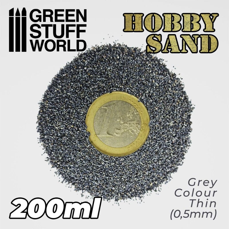GSW Hobby Sand - Thin Dark Grey - 200ml