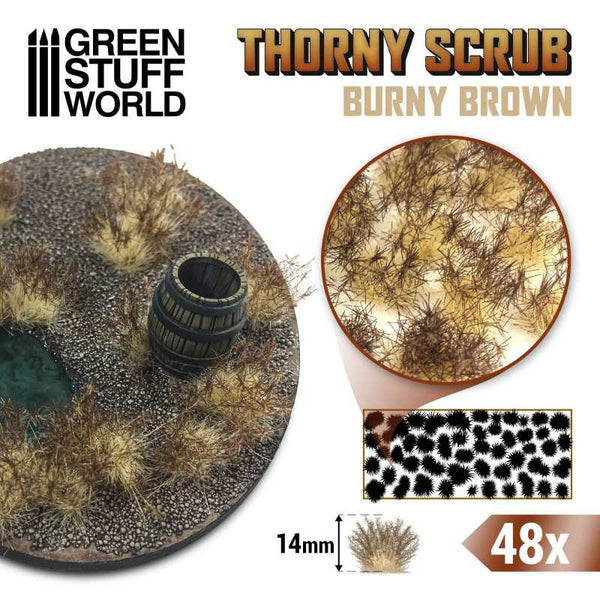 GSW Thorny Spiky Scrub - Burny Brown