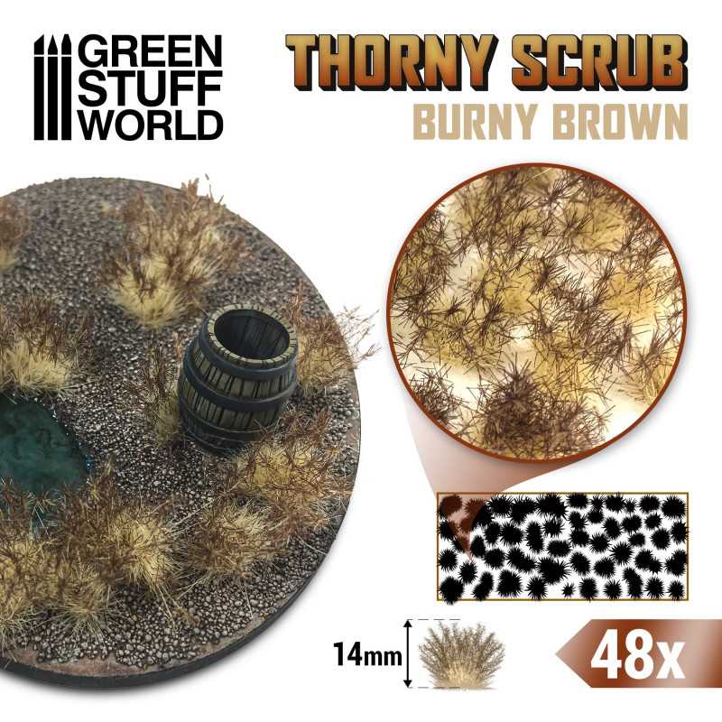 GSW Thorny Spiky Scrub - Burny Brown