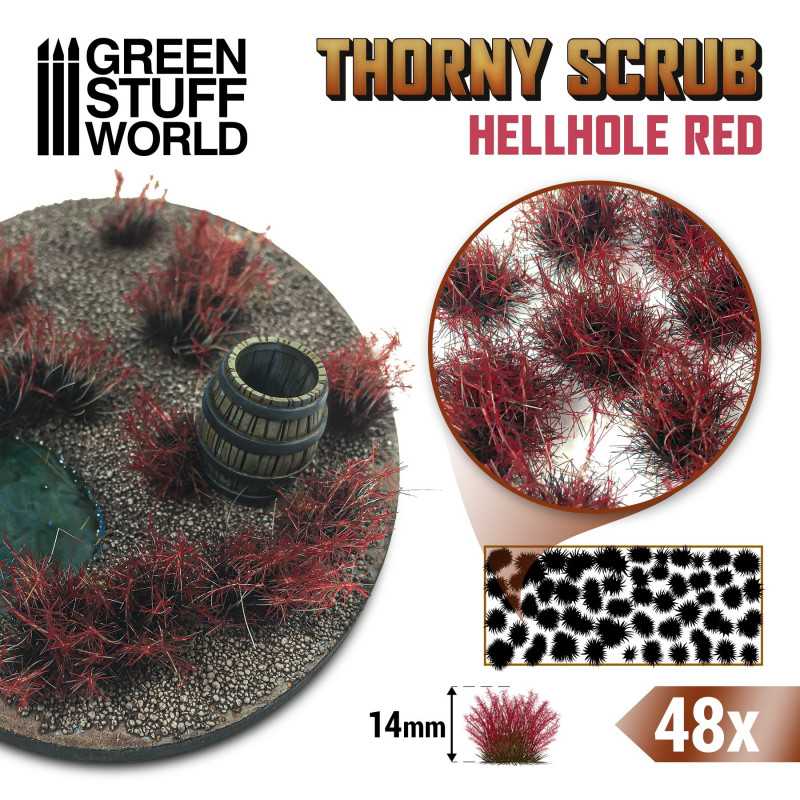 GSW Thorny Spiky Scrub - Hellhole Red