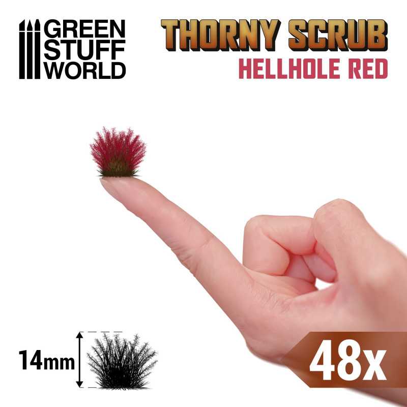 GSW Thorny Spiky Scrub - Hellhole Red